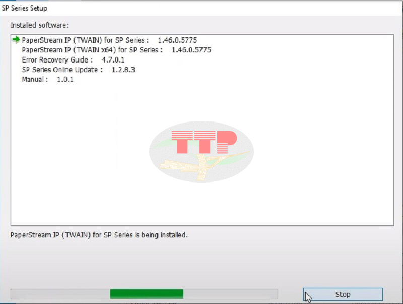 Hướng dẫn cài đặt driver máy Scan Fujitsu SP1130N - Bước 6