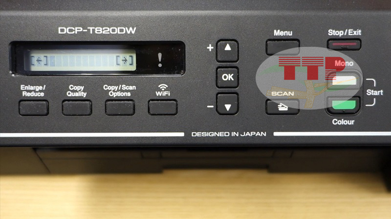 Setup máy in để cài đặt Driver máy in Brother T820dw - Bước 6