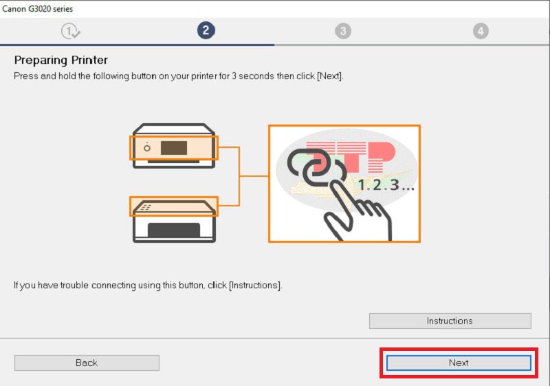 Hướng dẫn cài đặt Driver máy in G3020 bước 4