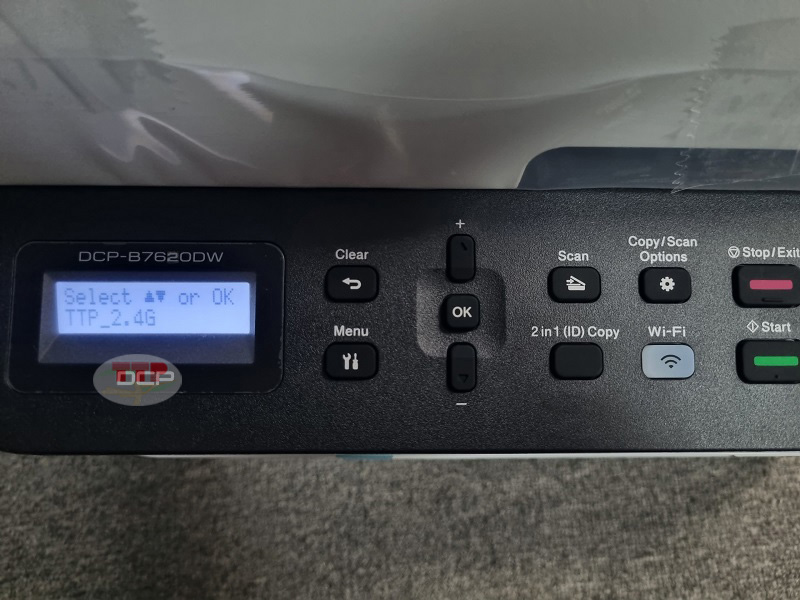 Kết nối wifi máy in Brother DCP-B7620Dw - Bước 6