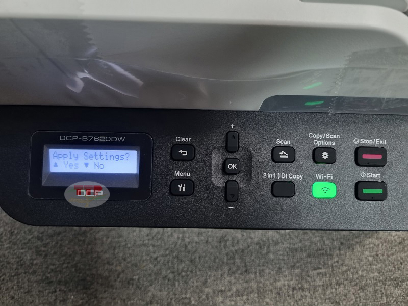Kết nối wifi máy in Brother DCP-B7620Dw - Bước 7