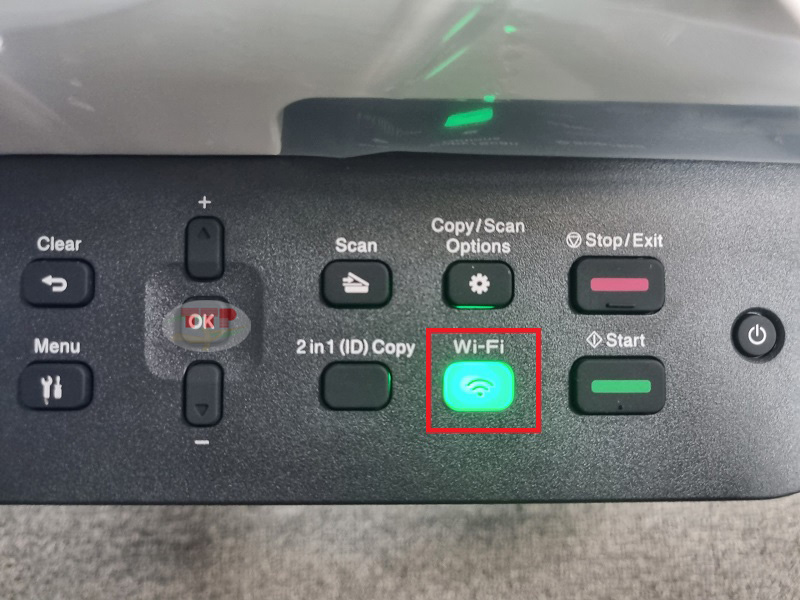 Kết nối wifi máy in Brother DCP-B7620Dw - Bước 8