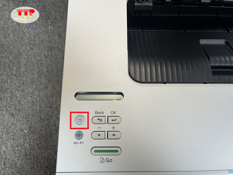 Hướng dẫn kết nối wifi máy in Brother B2180Dw - Bước 1