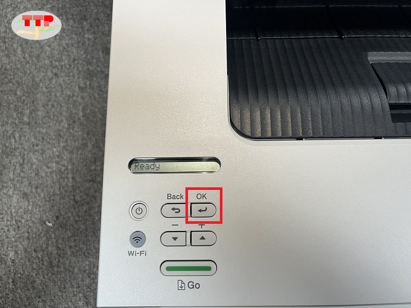 Hướng dẫn kết nối wifi máy in Brother B2180Dw - Bước 2