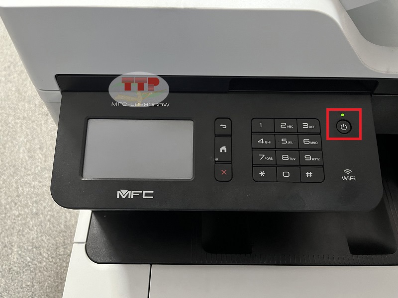 Hướng dẫn kết nối wifi máy in Brother MFC-L8690Cdw - Bước 1