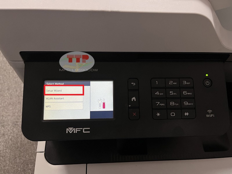 Hướng dẫn kết nối wifi máy in Brother MFC-L8690Cdw - Bước 3
