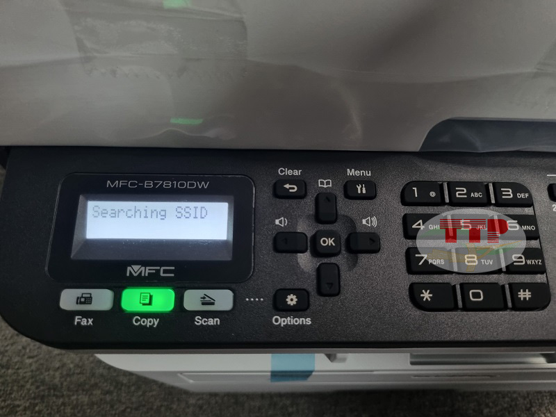 Hướng dẫn kết nối wifi Brother 7810Dw - Bước 6