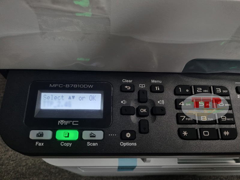 Hướng dẫn kết nối wifi Brother 7810Dw - Bước 7