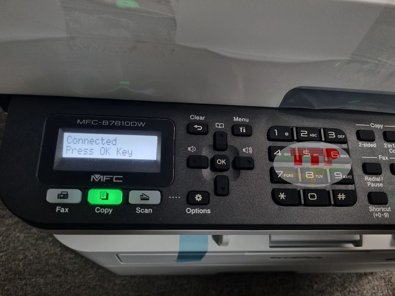 Hướng dẫn kết nối wifi Brother 7810Dw - Bước 7