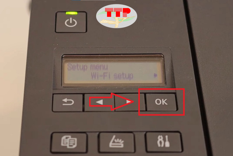Hướng dẫn kết nối wifi trên máy in G3020 bước 1