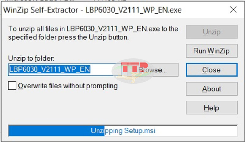 Hướng dẫn kết nối wifi máy in Canon LBP 6030W - Bước 1