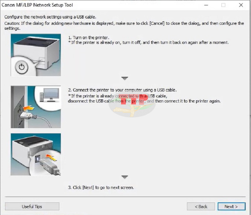 Hướng dẫn kết nối wifi máy in Canon LBP 6030W - Bước 5