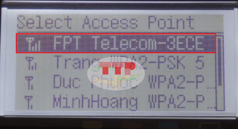 Hướng dẫn kết nối Wifi máy in Canon LBP631Cw - Bước 7