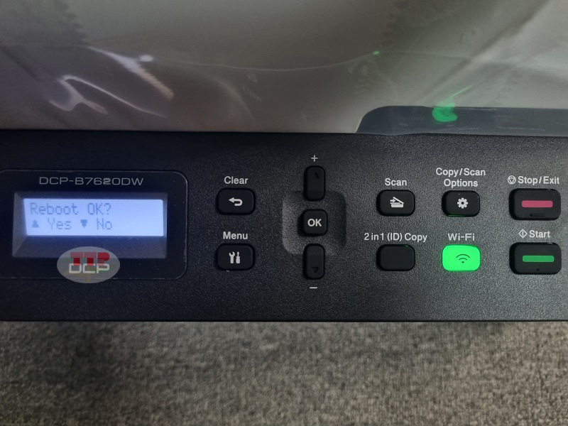 Hướng dẫn khôi phục cài đặt gốcBrother 7620Dw - Bước 6