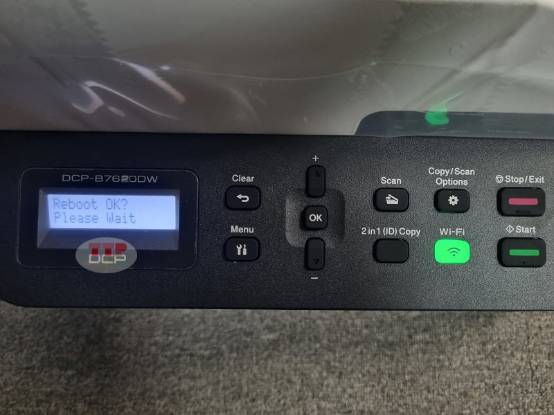 Hướng dẫn khôi phục cài đặt gốcBrother 7620Dw - Bước 6