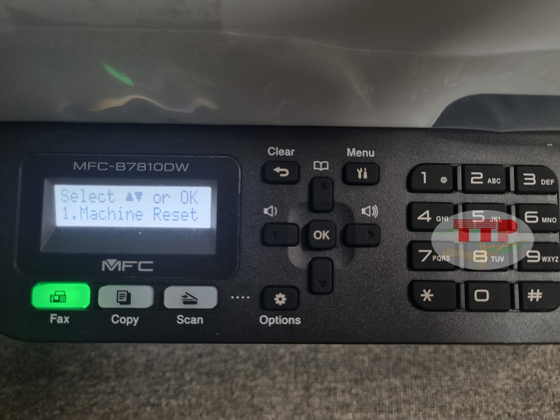 Hướng dẫn khôi phục cài đặt gốc Brother 7810Dw - Bước 5