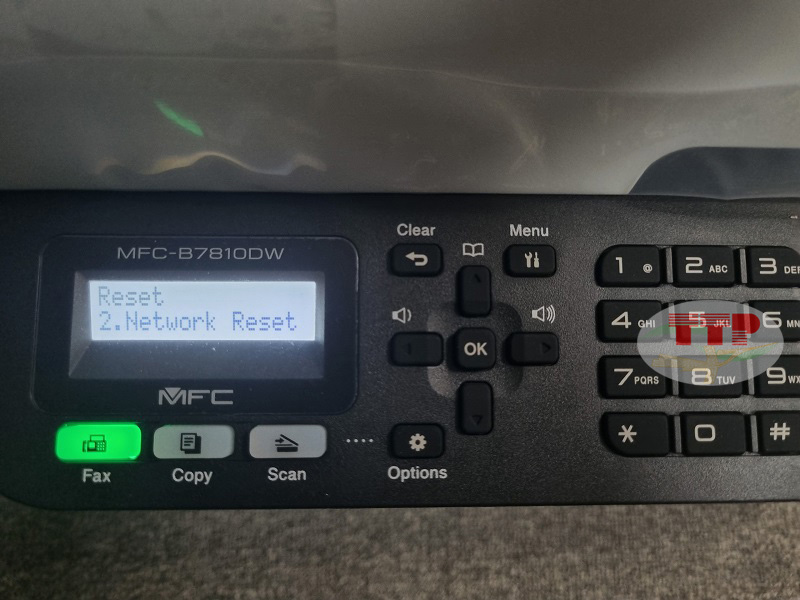 Hướng dẫn khôi phục cài đặt gốc Brother 7810Dw - Bước 5
