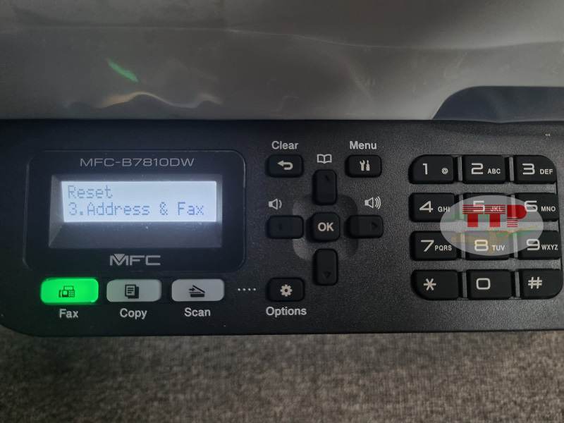 Hướng dẫn khôi phục cài đặt gốc Brother 7810Dw - Bước 5