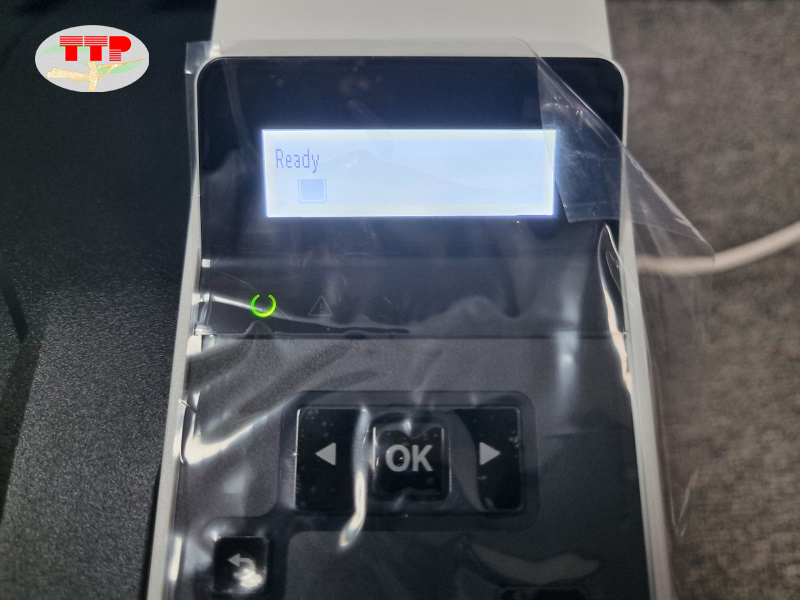 Hướng dẫn khôi phục cài đặt gốc máy in HP 4003dn/4004dn - Bước 1