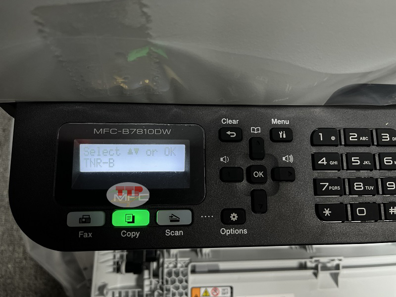 Cách sửa lỗi replace toner Brother B7810Dw - Bước 2