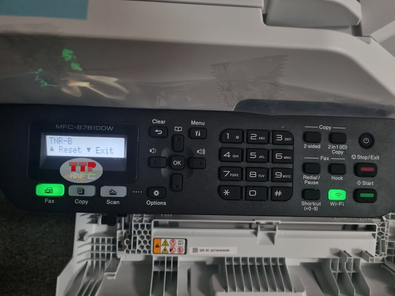 Cách sửa lỗi replace toner Brother B7810Dw - Bước 3