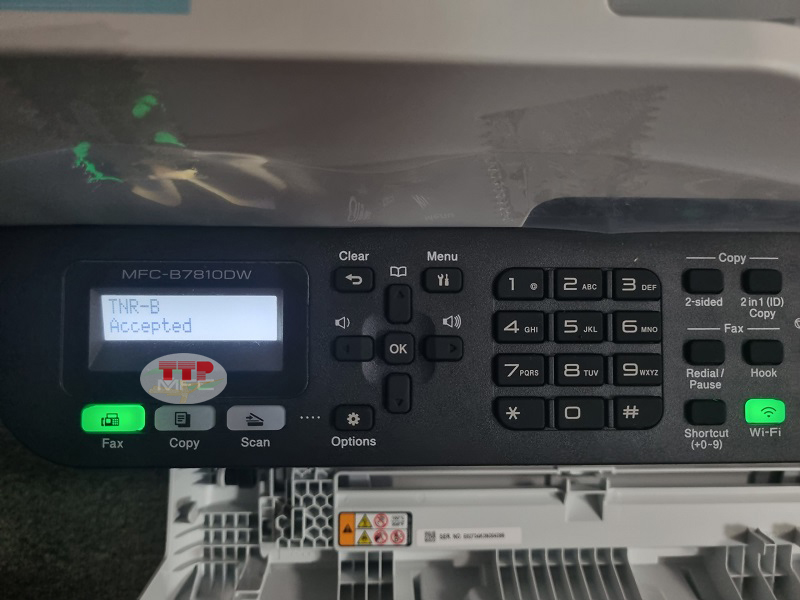 Cách sửa lỗi replace toner Brother B7810Dw - Bước 4