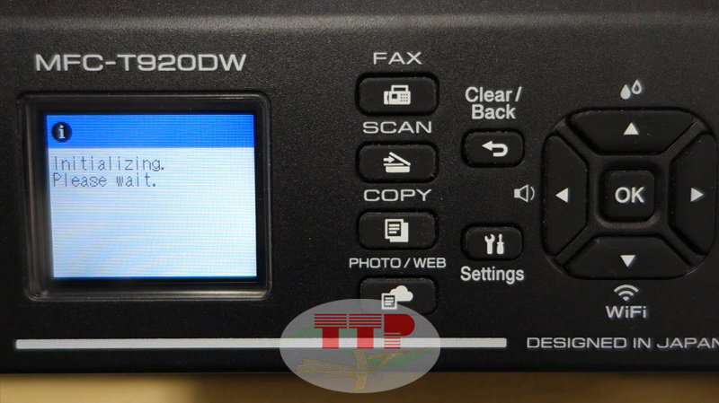 Hướng dẫn reset wifi máy in Brother T920dw - Bước 5