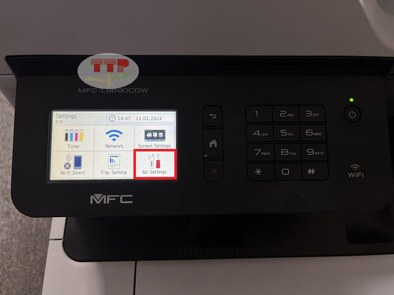 Cách sửa lỗi replace drum máy in Brother L8690Cdw - Bước 2