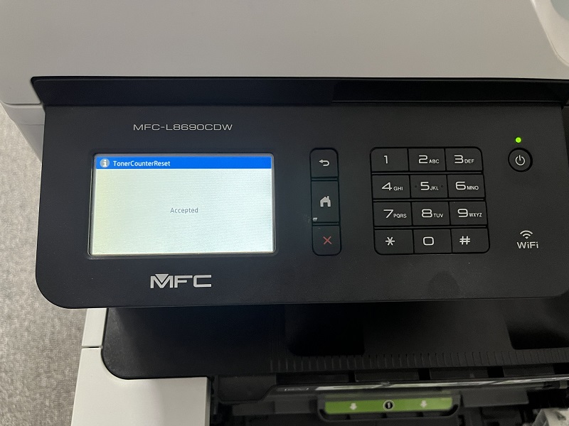 Cách sửa lỗi replace toner máy in Brother L8690Cdw - Bước 4