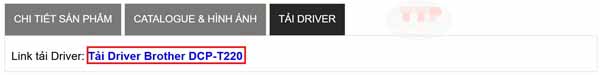 Hướng dẫn tải Driver máy in Brother T220 TTP
