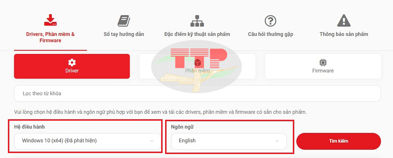 Hướng dẫn tải Driver máy in Canon LBP458x - Bước 4