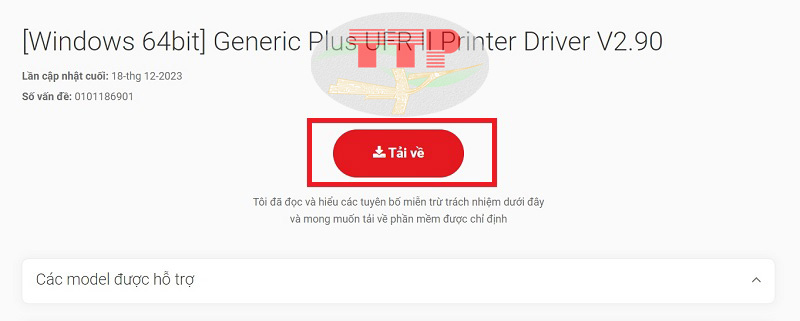 Tải Driver máy in Canon LBP8780X - Bước 5