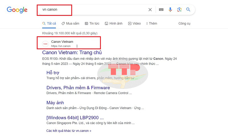 Hướng dẫn tải Driver máy in Canon MF241D - Bước 1