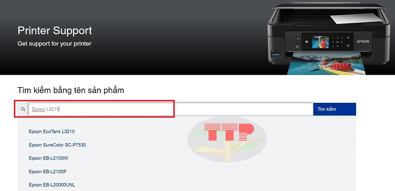 Hướng dẫn tải Driver máy in Epson L3210 -  Bước 3