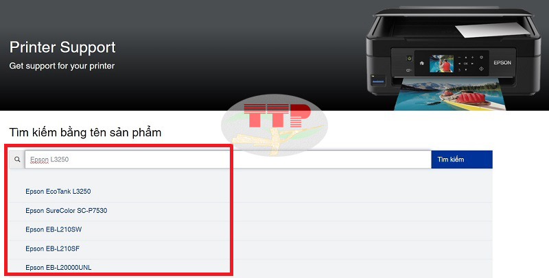 Hướng dẫn tải Driver máy in Epson L3250 - Bước 3