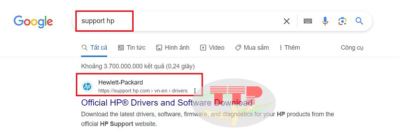 Hướng dẫn tải Driver máy in HP M706N - Bước 1