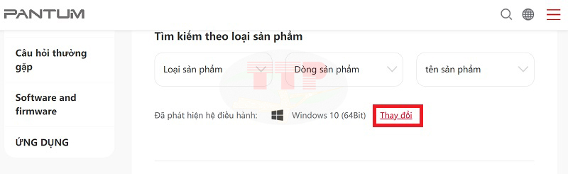 Hướng dẫn tải Driver máy in Pantum M6702Dw - Bước 2