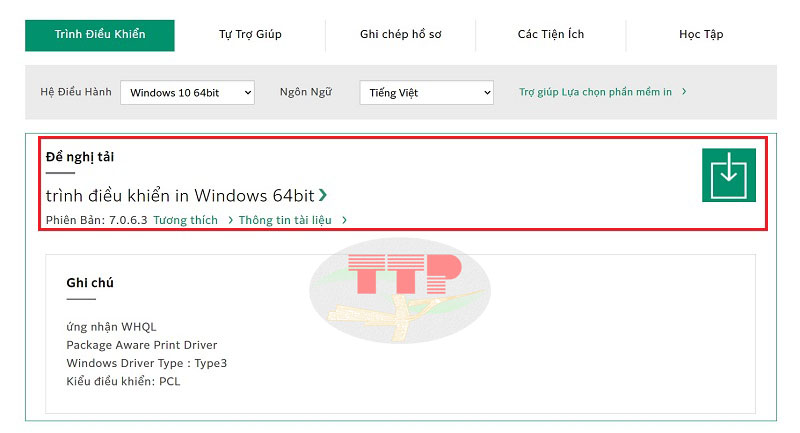 Hướng dẫn tải Driver máy photocopy FujiFilm Apeos 2560 - Bước 4