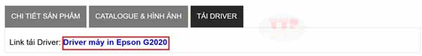Hướng dẫn tải và cài đặt Driver máy in Canon G2020 TTP