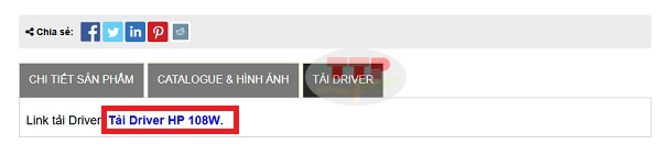 Hướng dẫn tải và cài đặt Driver máy in HP 108w