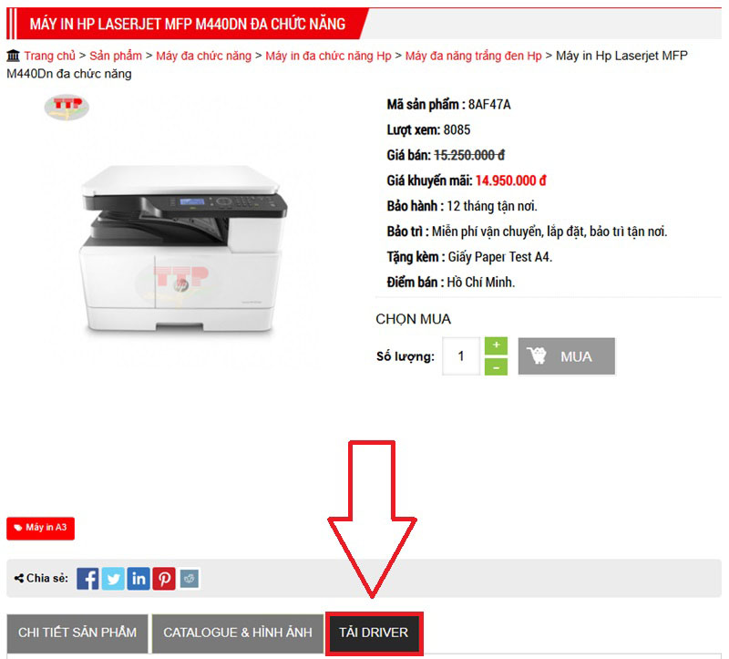 Hướng dẫn cài đặt Driver máy in HP 4003dn/m404dn