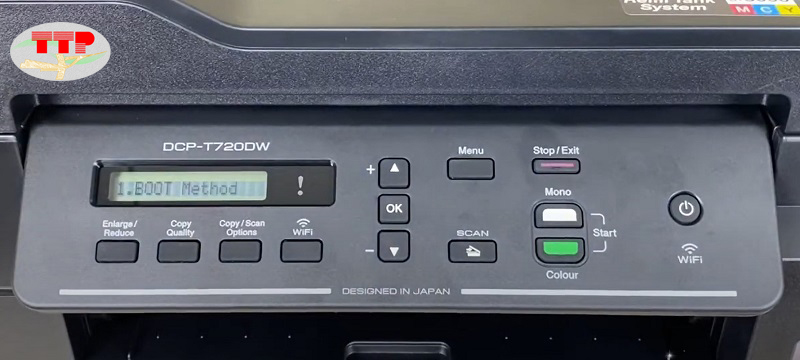 Hướng dẫn thiết lập IP tĩnh cho máy in Brother T720Dw - Bước 3