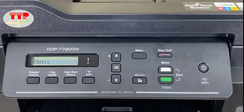 Hướng dẫn thiết lập IP tĩnh cho máy in Brother T720Dw - Bước 5