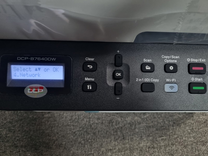 Hướng dẫn thiết lập IP Brother B7640Dw - Bước 3