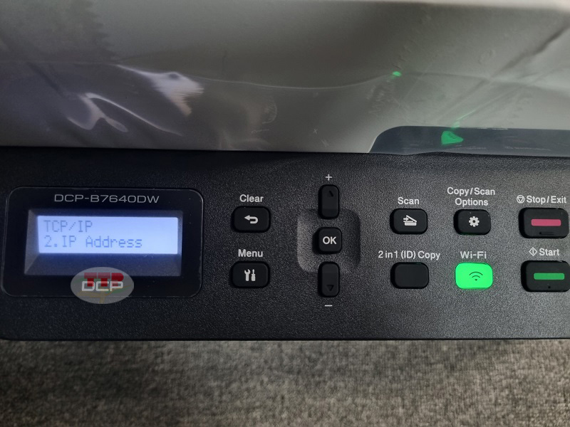 Hướng dẫn thiết lập IP Brother B7640Dw - B7640Dw