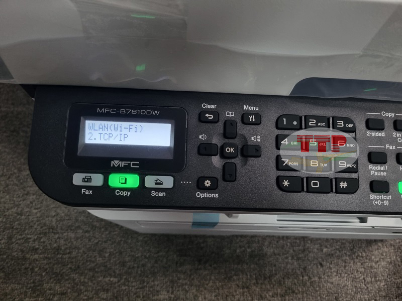 Hướng dẫn thiết lập IP Brother 7810Dw - Bước 4