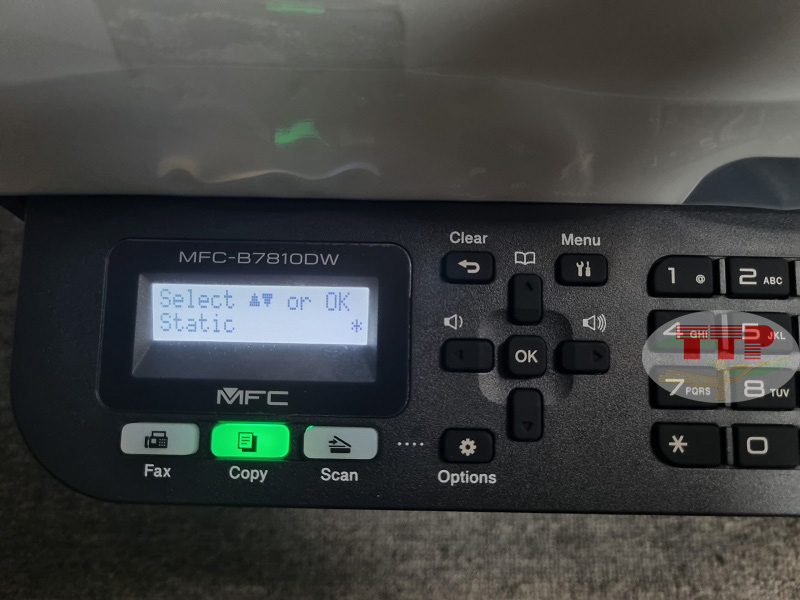Hướng dẫn thiết lập IP Brother 7810Dw - Bước 8