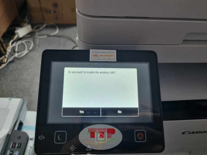 Hướng dẫn kết nối wifi máy in Canon MF455Dw - Bước 4