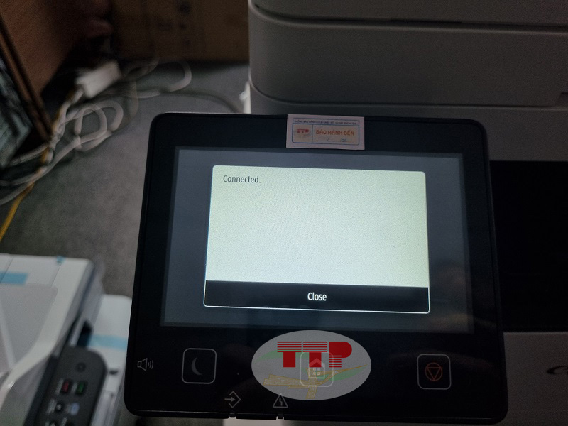 Hướng dẫn kết nối wifi máy in Canon MF455Dw - Bước 7