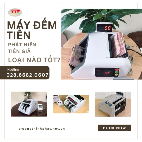Máy đếm tiền phát hiện tiền giả - TTP